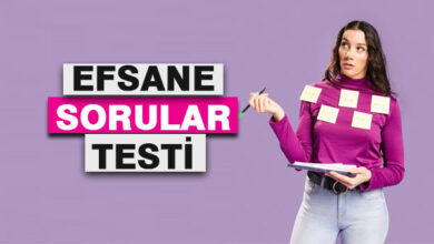 Efsane Sorular Testi