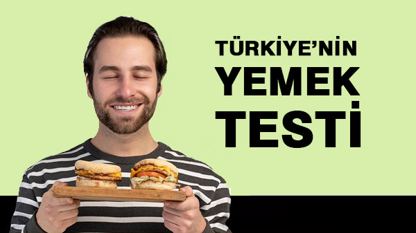 Türkiye'nin yemek testi